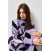 Knitted dress "Mirage" lilac